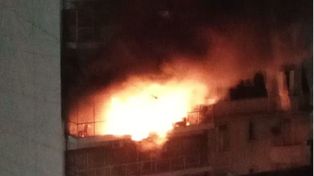 Video: así comenzó el trágico incendio en el edificio de Recoleta