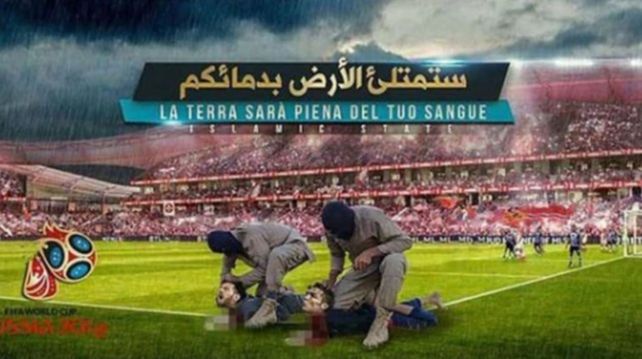 Amenazan decapitar a Messi y Ronaldo en pleno partido