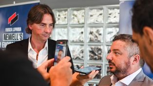 Julián González y Juan Cúneo, referentes de Fuerza Leprosa para las elecciones de Newells.
