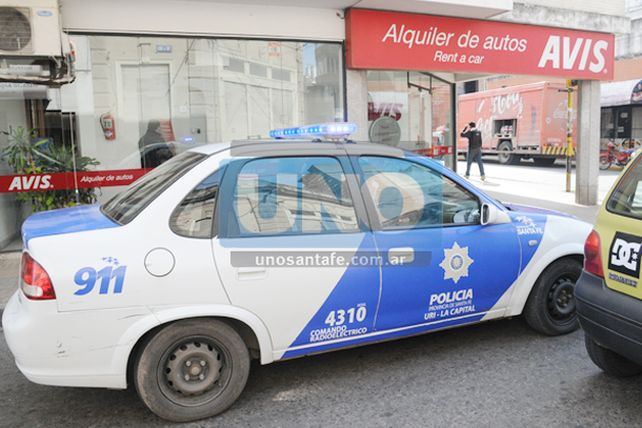 Por segunda vez en tres meses, robaron una agencia de alquiler de autos