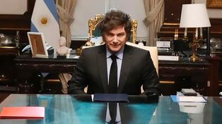 La imagen de Javier Milei cae por cuarto mes consecutivo