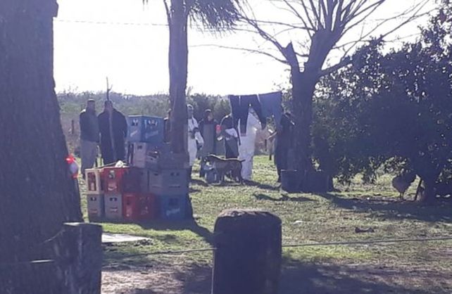 Imágenes del trabajo de la PDI en el lugar dónde encontraron el cuerpo del niño.&nbsp; UNO Santa Fe