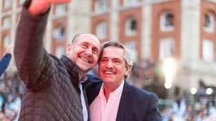 Omar Perotti saludó a Alberto y a Cristina en redes sociales