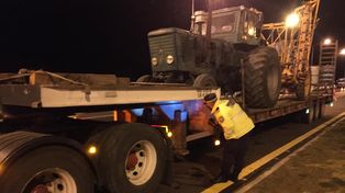 Puesto caminero: autos y camiones flojos de papeles