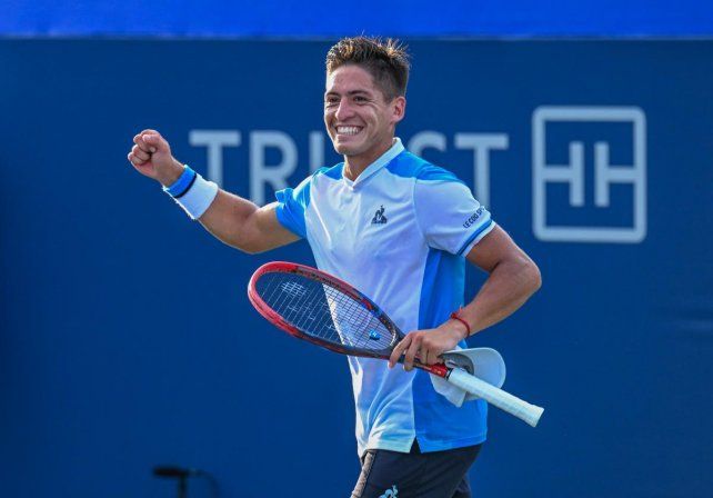 Báez estiró su racha y venció a Coric en el debut en el US Open