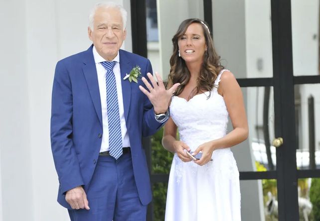 Las fotos de la boda de Cormillot con su novia de 33 años