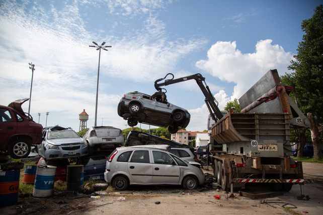 La compactación de vehículos se ha intensificado en los últimos siete meses.