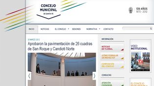 El Concejo Municipal presentó su nueva web y su video institucional
