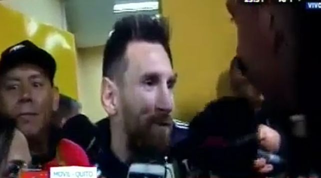 Estar lejos de la prensa sirvió para acercarnos más, aseguró Messi que rompió la veda