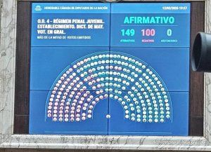 Diputados: el Gobierno logró la media sanción para bajar la edad de imputabilidad a 14 años