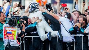 La primera vez para Bottas