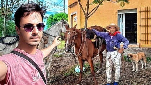 Youtuber entrerriano denunció que le dispararon en un campo y hubo allanamiento.