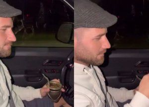 Polémica en Santa Fe: un senador se filmó conduciendo con el celular y debió pedir disculpas