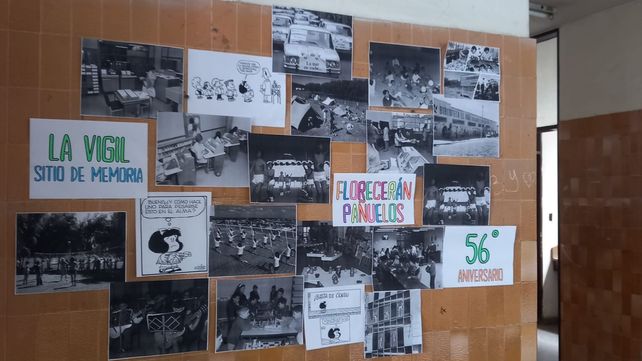 El secundario de La Vigil festejó su cumpleaños con una jornada de juegos sobre la memoria