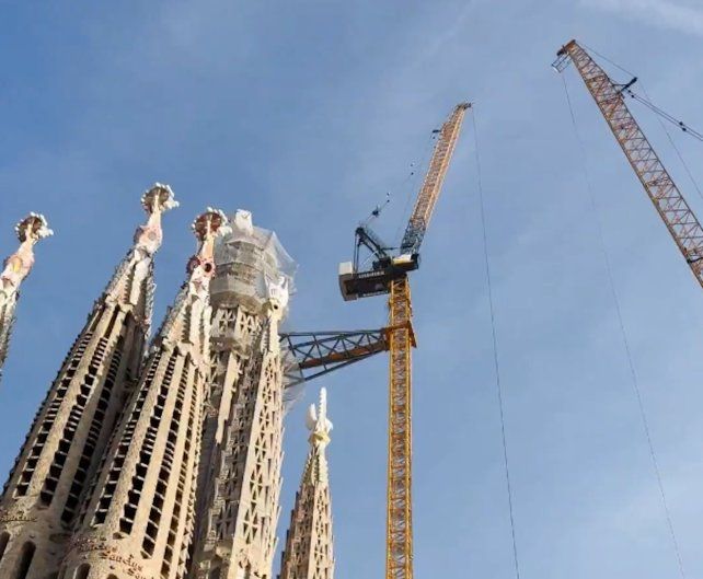 La Sagrada Familia de Barcelona ya está a un paso de quedar casi terminada