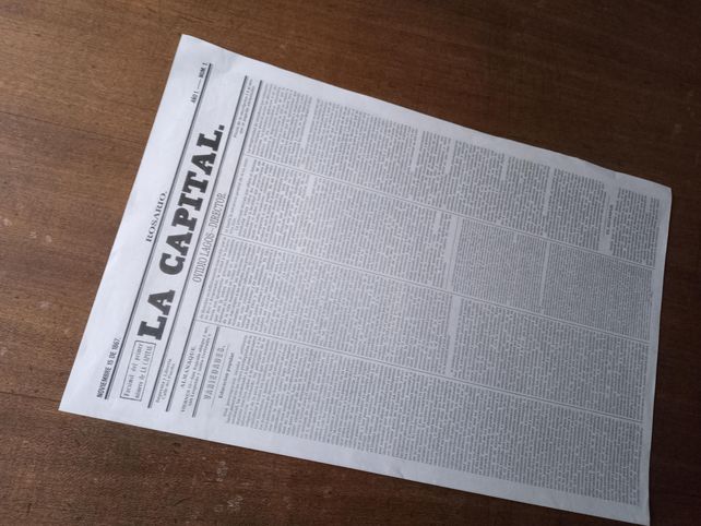 La Capital exhibe el diario El Sol de Eudoro Carrasco