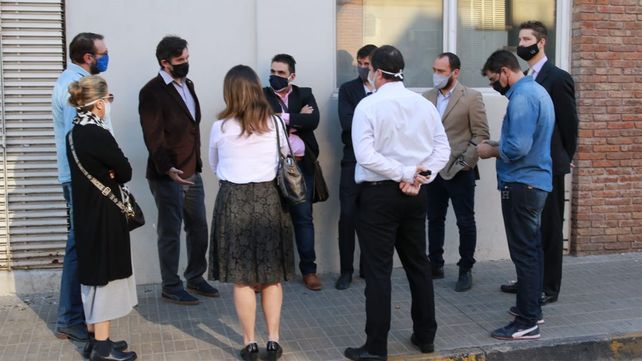 Abogados se movilizaron para pedir por la normalización de actividades en Anses y la Justicia