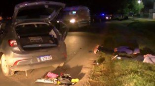 Persecución, tiroteo y choque en Funes: detuvieron a tres ladrones de autos