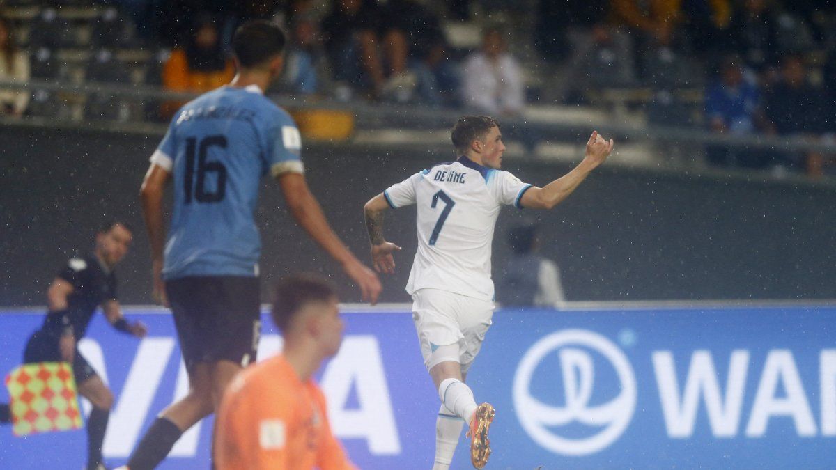 Goles y resumen del Uruguay 2-3 Inglaterra en Mundial Sub-20