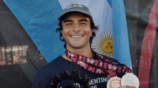 Surf: Argentina logró el subcampeonato panamericano, con una medalla del rosarino Santino Basaldella