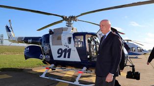 La provincia terminará la gestión con cuatro helicópteros, aseguró el gobernador Bonfatti