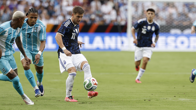 La selección argentina viene de ganarle 2-0 a Honduras en el primer amistoso previo al Mundial.