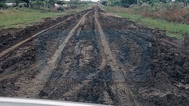&nbsp;Vecinos rurales cortarán la ruta por el mal estado de caminos