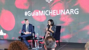 La presentación estuvo a cargo del ministro de Turismo de la Nación, Matías Lammens, y la directora de Comunicaciones Global de la Guía Michelin, Elisabeth Boucher-Anselin.