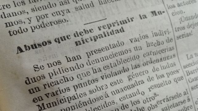 El abastecimiento de carnes no estaba exento de problemas en la organización de la comercialización.