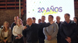 Miguel del Sel estuvo presente en el 20º aniversario del PRO Santa Fe.
