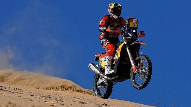 El argentino Kevin Benavides finalizó 14º en la primera etapa del Rally Dakar.