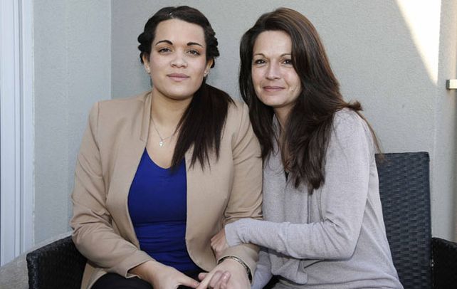 Unidas. Manon Serrano (izquierda) con Sophie