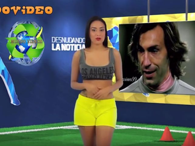 ¡volvió Con Todo La Presentadora Hot Se Desnudó Por Pirlo 9305