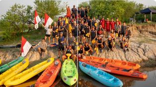 Una Travesía en Kayak para el plantel de Unión en Esperanza