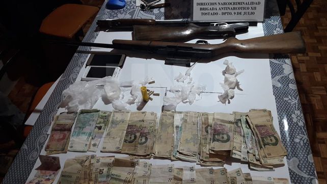 Apresaron a seis miembros de una organización narcocriminal