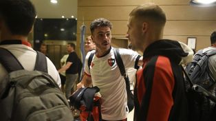 Mariano Soso, en la llegada a Tucumán en diciembre pasado. El debut del DT en Newells fue un empate sin goles con el Decano.
