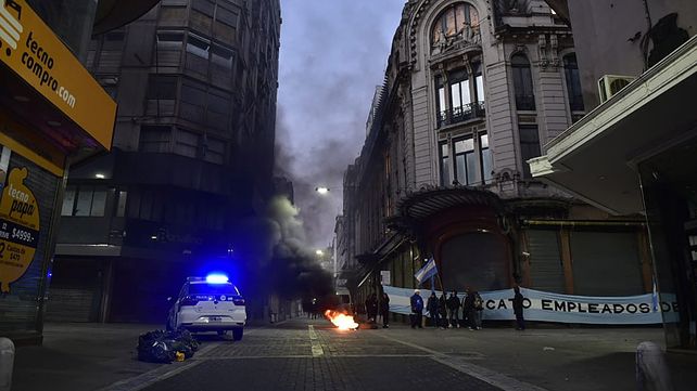 El reflejo del paro nacional en Rosario