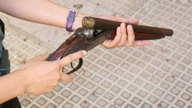 Detuvieron a un chico de 16 años con una escopeta