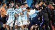 El DT de Racing amagó con retirar el equipo en la derrota ante Barracas Central