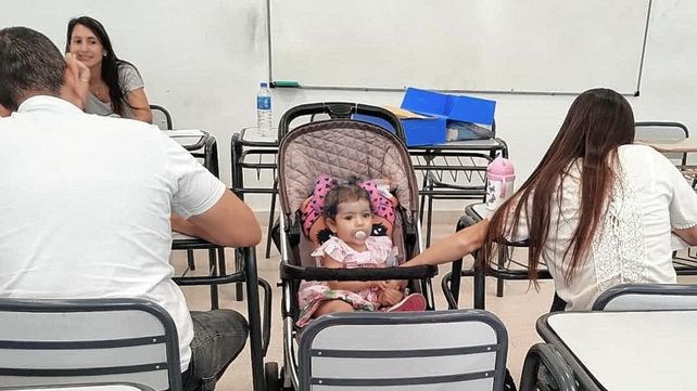 Bromatología: rindieron evaluación con sus hijos