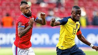 Ecuador tercero en la tabla visitará al cuarto que es Chile.