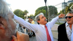 Si llegara a haber otro show iría al mismo lugar, advirtió Aníbal Fernández