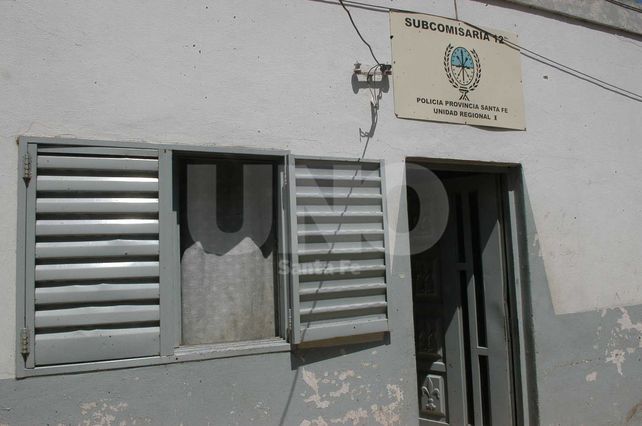 Sede. De la Subcomisaría 12ª del barrio Los Troncos de la ciudad de Santa Fe
