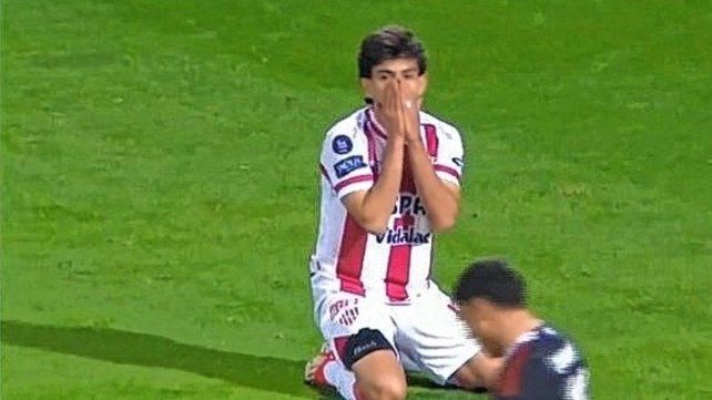 Nicolás Palavecino entre la facilidad para pisar el área rival y su falta de definición.