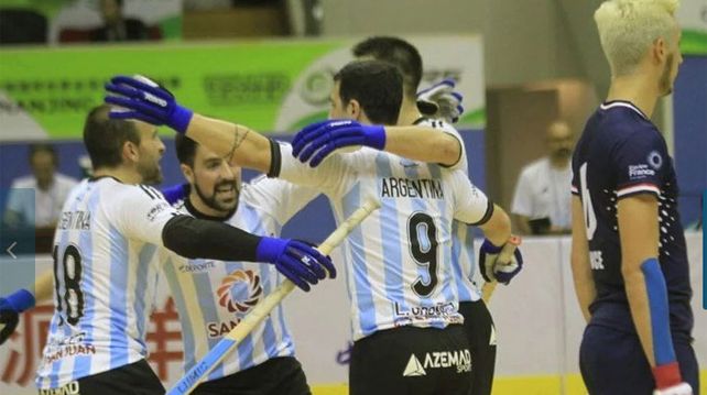Argentina superó a Francia y manda en su zona de los Roller Games