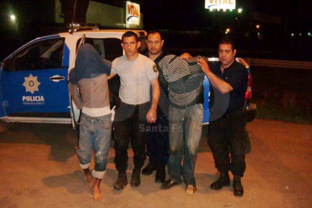 Cayó una yunta de violentos arrebatadores luego de asaltar a una mujer