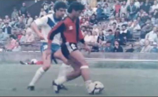 Juan Sen debutó en el 84 de la mano de Juan Carlos Montes.&nbsp;