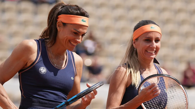 Nuevo triunfo de Sabatini y Dulko en Roland Garros