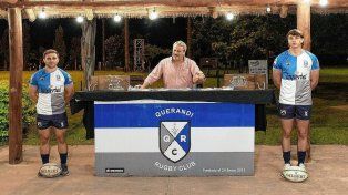 Querandí Rugby presentó su nueva camiseta para el plantel superior.