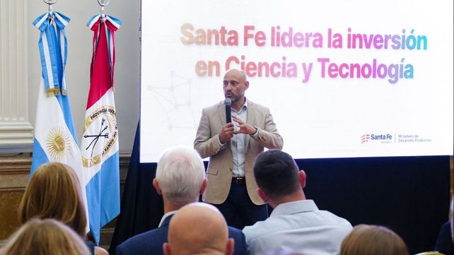El ministro de Desarrollo Productivo de Santa Fe